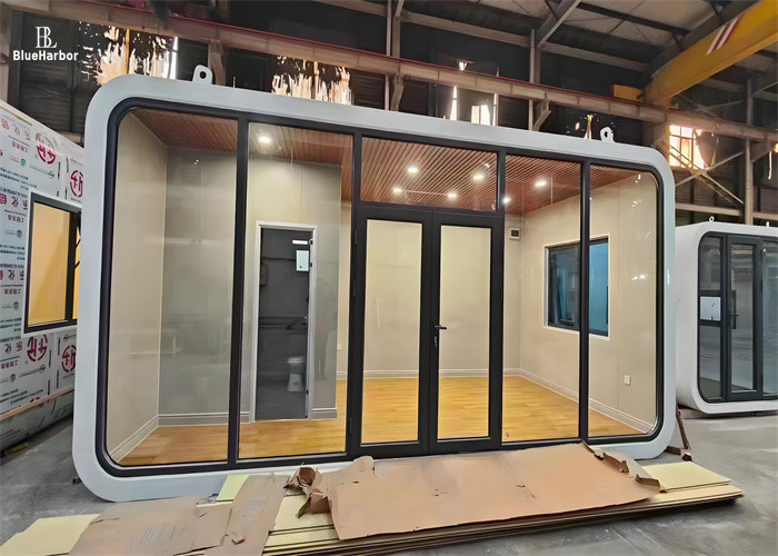 Lichtgewicht Apple Cabine Huis, Opslagruimte Capsule Huis Voor Wonen En Werken